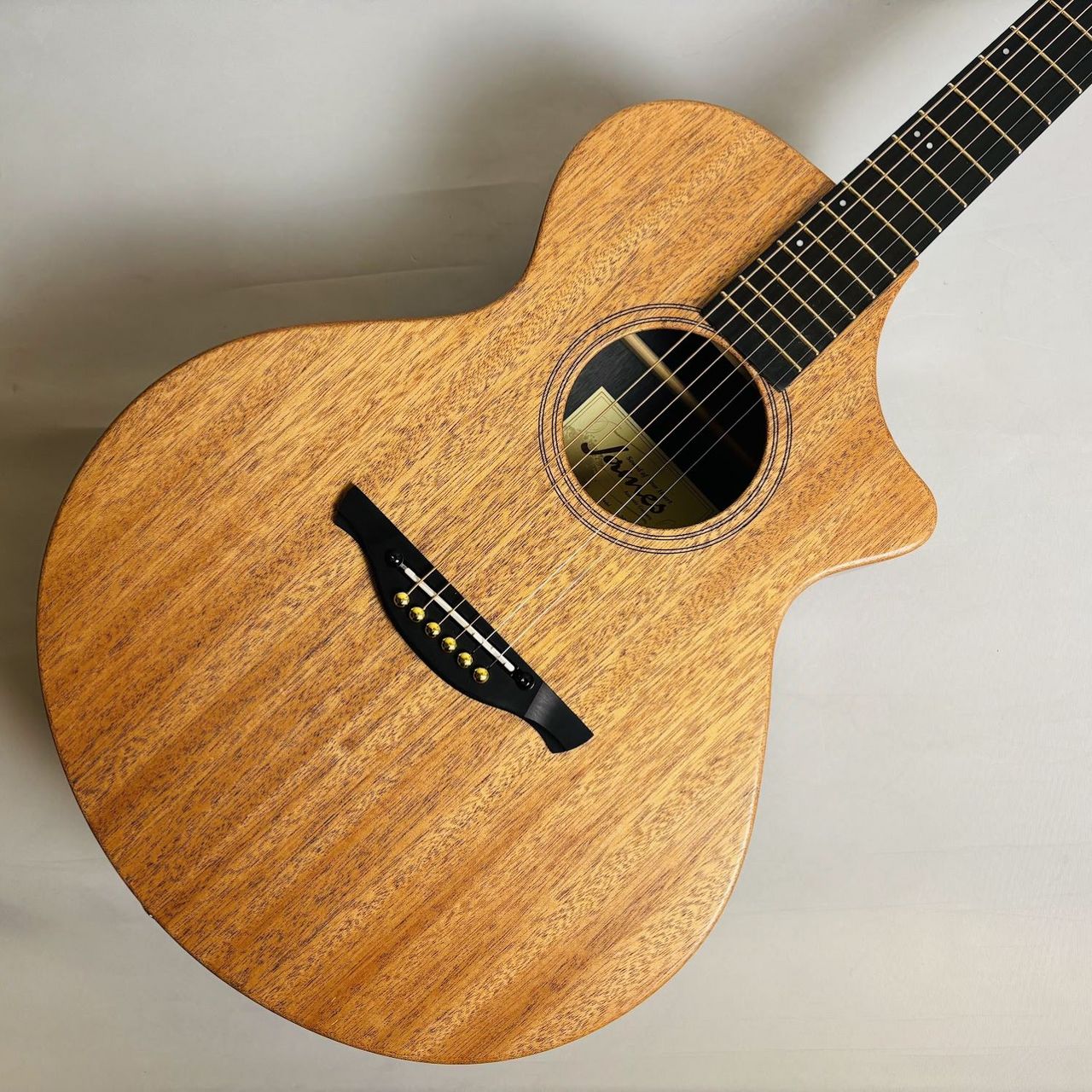 ギター James J-300C II James J-300C II Satin Natural エレアコ 生音エフェクト トップ