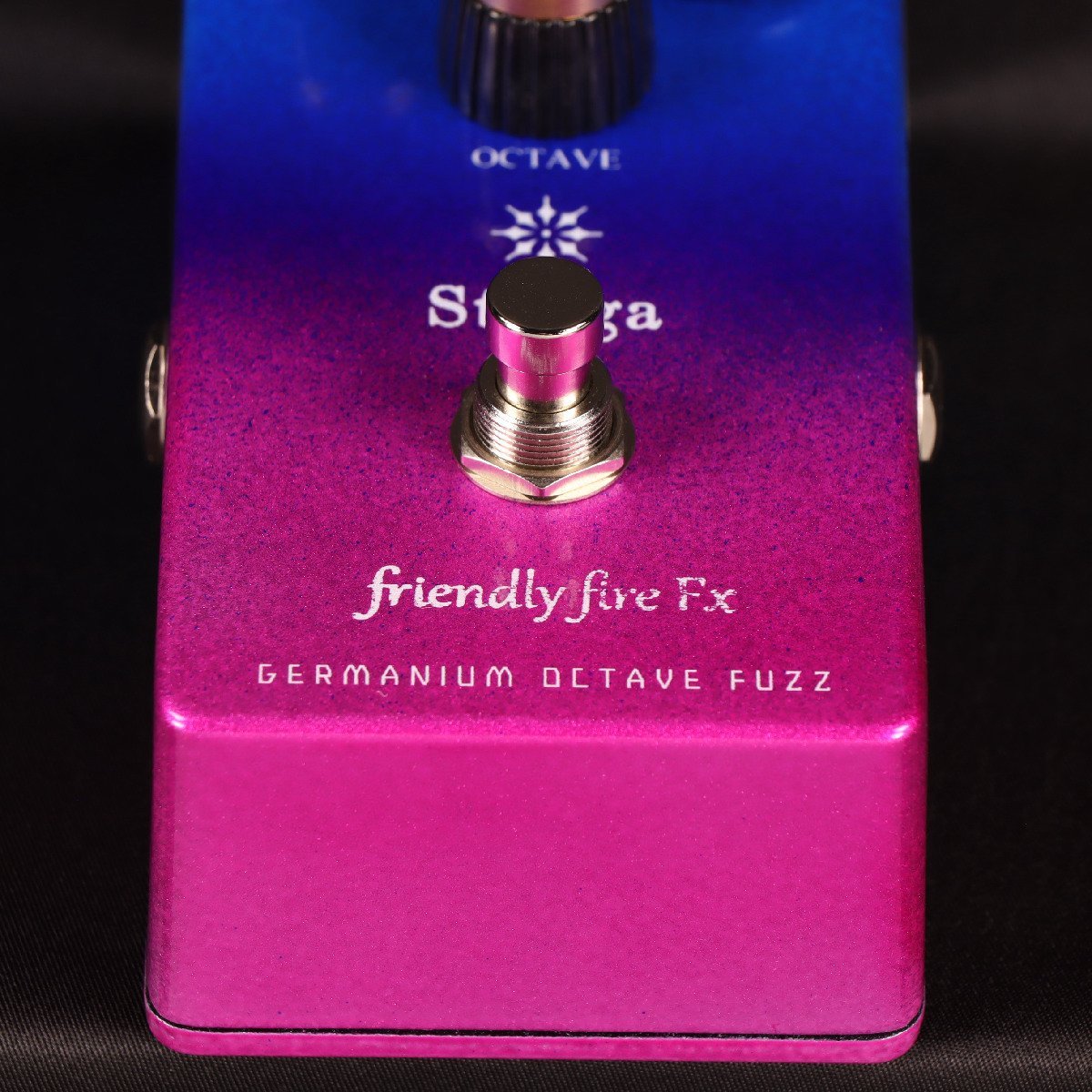 メーカー不明　ファズ　ゲルマニウム　エフェクター friendly fire Fx Strega ゲルマニウムオクターブファズ 日本製