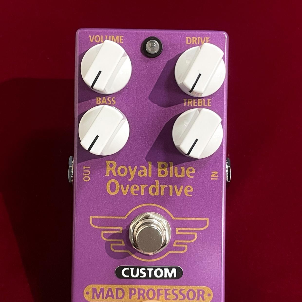 MAD PROFESSOR Royal Blue Overdrive CUSTOM Bluebird mod（新品/送料