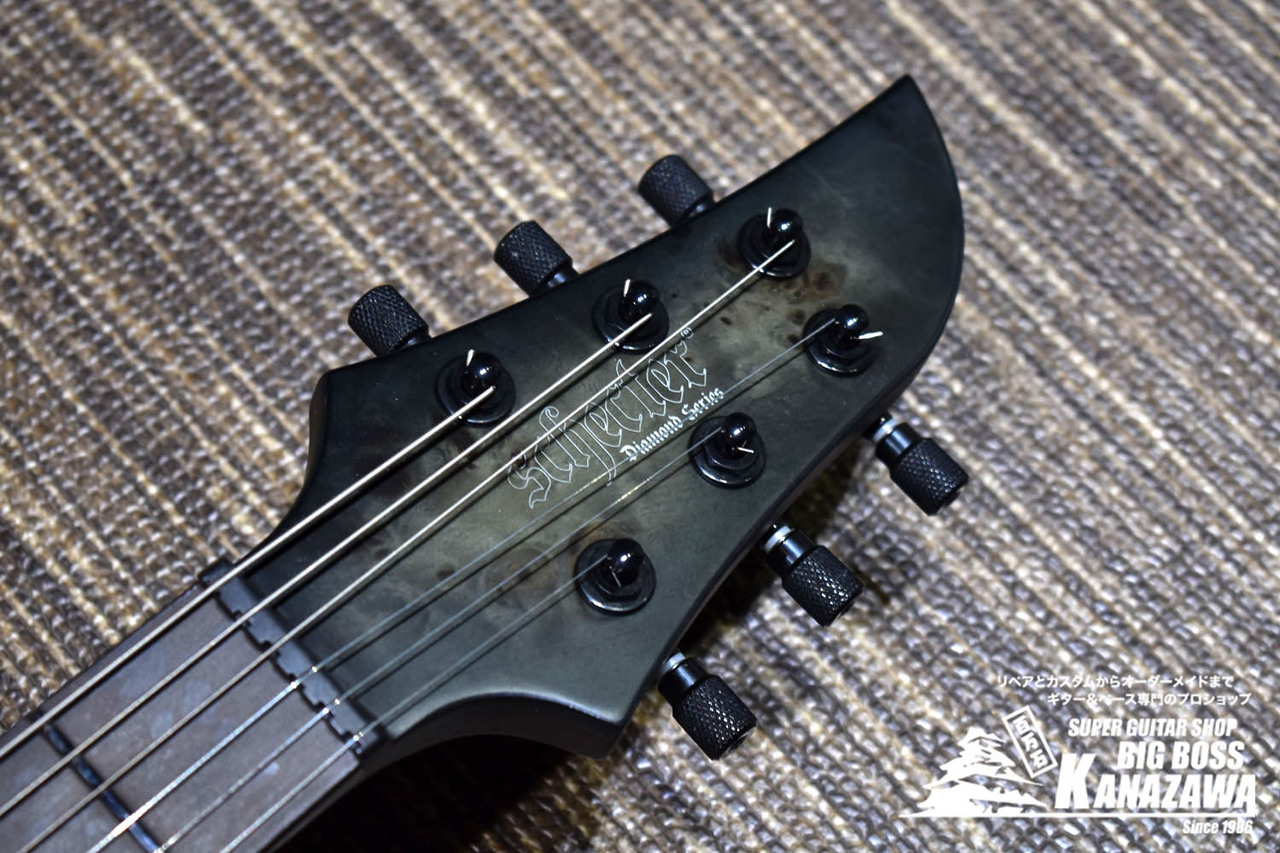 贅沢品 シェクター Schecter ハードケース付属 km-6 エレキギター