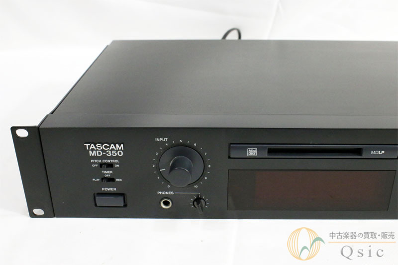 TASCAM タスカム 業務用MDレコーダー MD-350 MD-350 | MDレコーダー | TASCAM (日本)