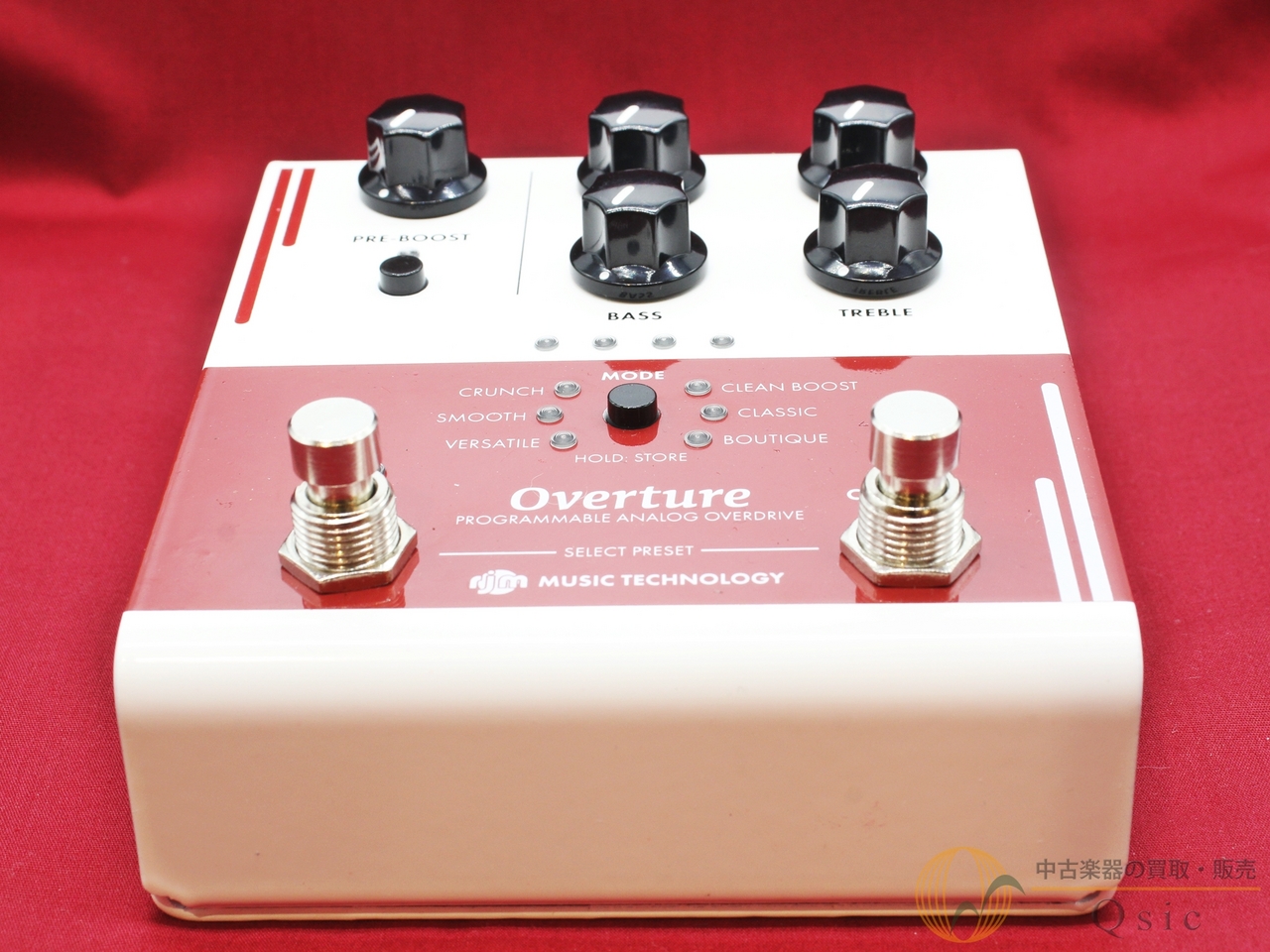 値下げしました。MIDI対応オーバードライブ　RJM Overture RJM Overture Full Programmable Overdrive |