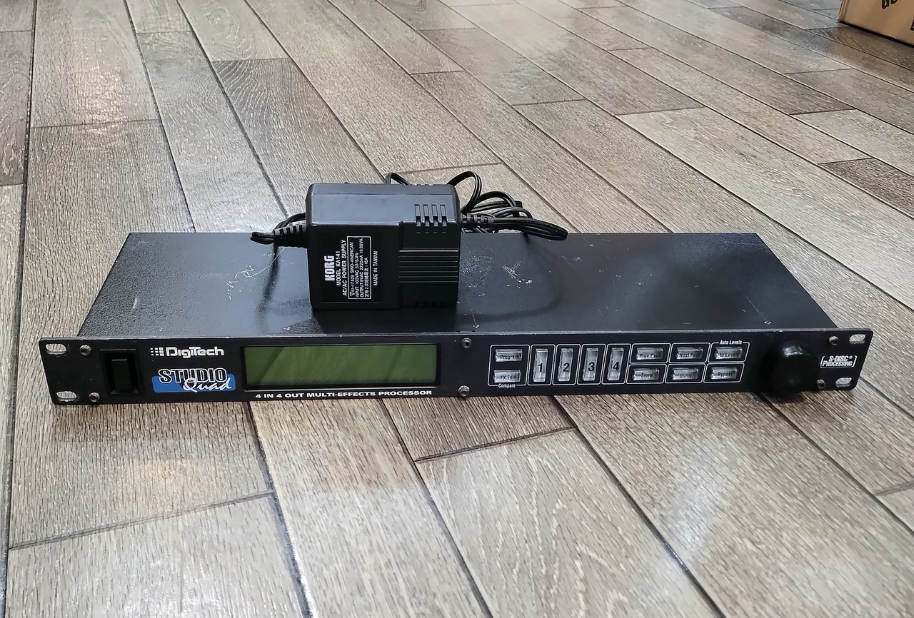 DigiTech Studio マルチエフェクトプロセッサー Digitech Studio Twin Multi Effects Processor - YouTube