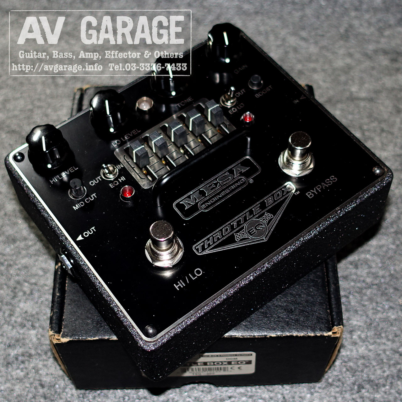 Mesa/Boogie THROTTLE BOX EQ Overdrive & Distortion（中古）【楽器