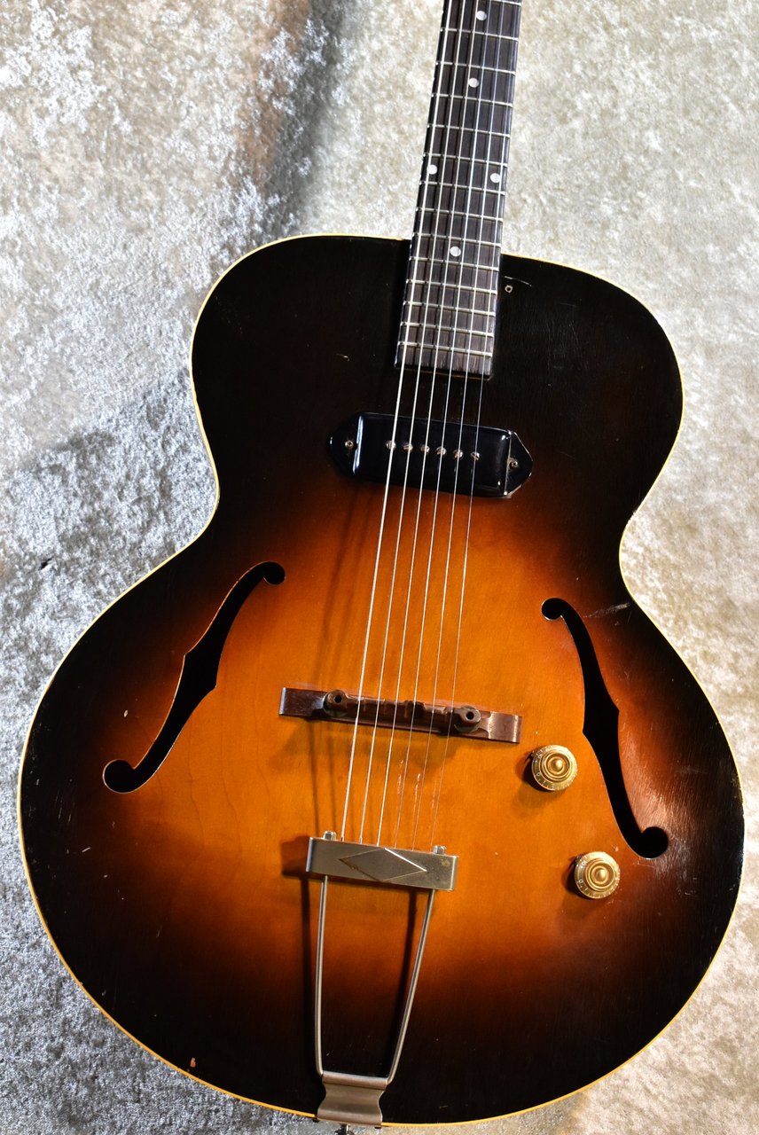 Gibson 1951 ES-125 Sunburst【パーツ交換多数、ブレーシング欠品、トップ落ち有り】（ビンテージ）【楽器検索デジマート】