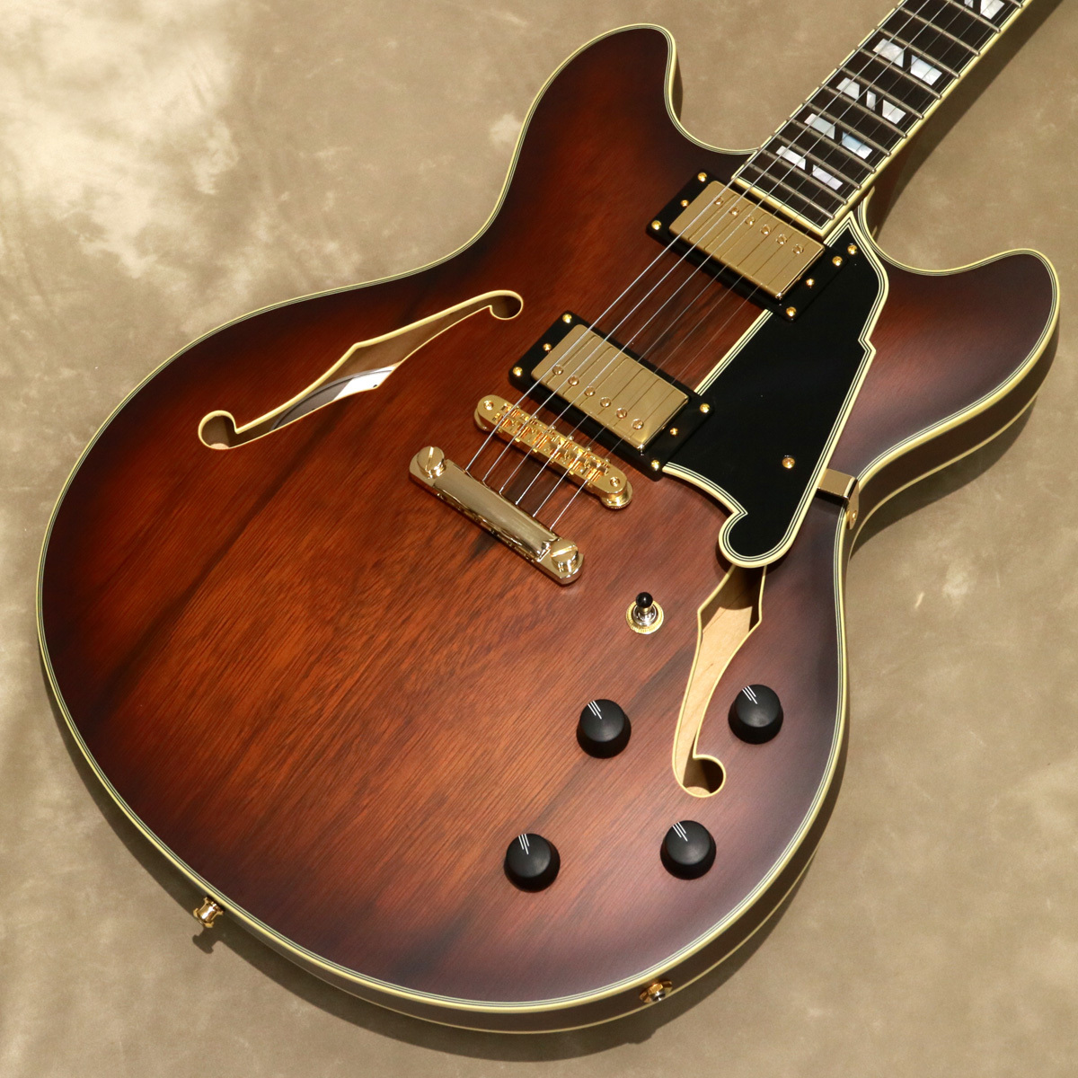 D'Angelico Deluxe DC , Satin Brown Burst（新品/送料無料）【楽器