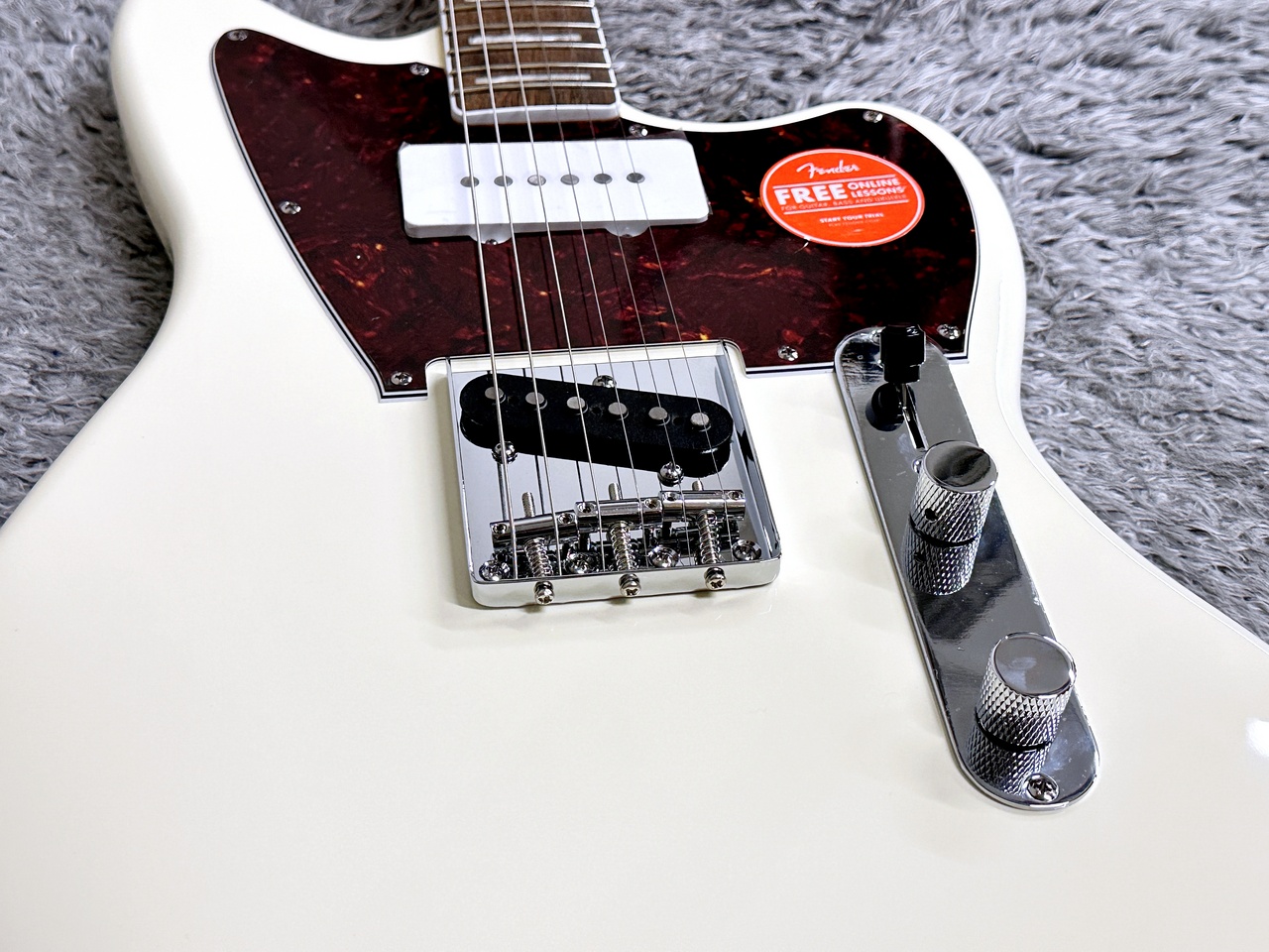 Squier by Fender Limited Edition Paranormal Offset Telecaster SJ Olympic  White / Laurel【限定モデル】【2024年製】（新品/送料無料）【楽器検索デジマート】