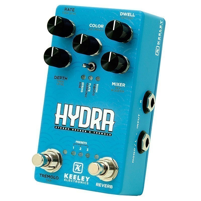 Keeley HYDRA Stereo Reverb & Tremolo（新品/送料無料）【楽器