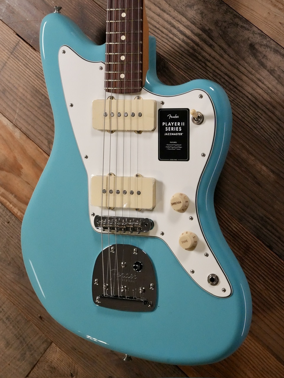 Fender Player II Jazzmaster Aquatone Blue【現品画像】 エレキギター