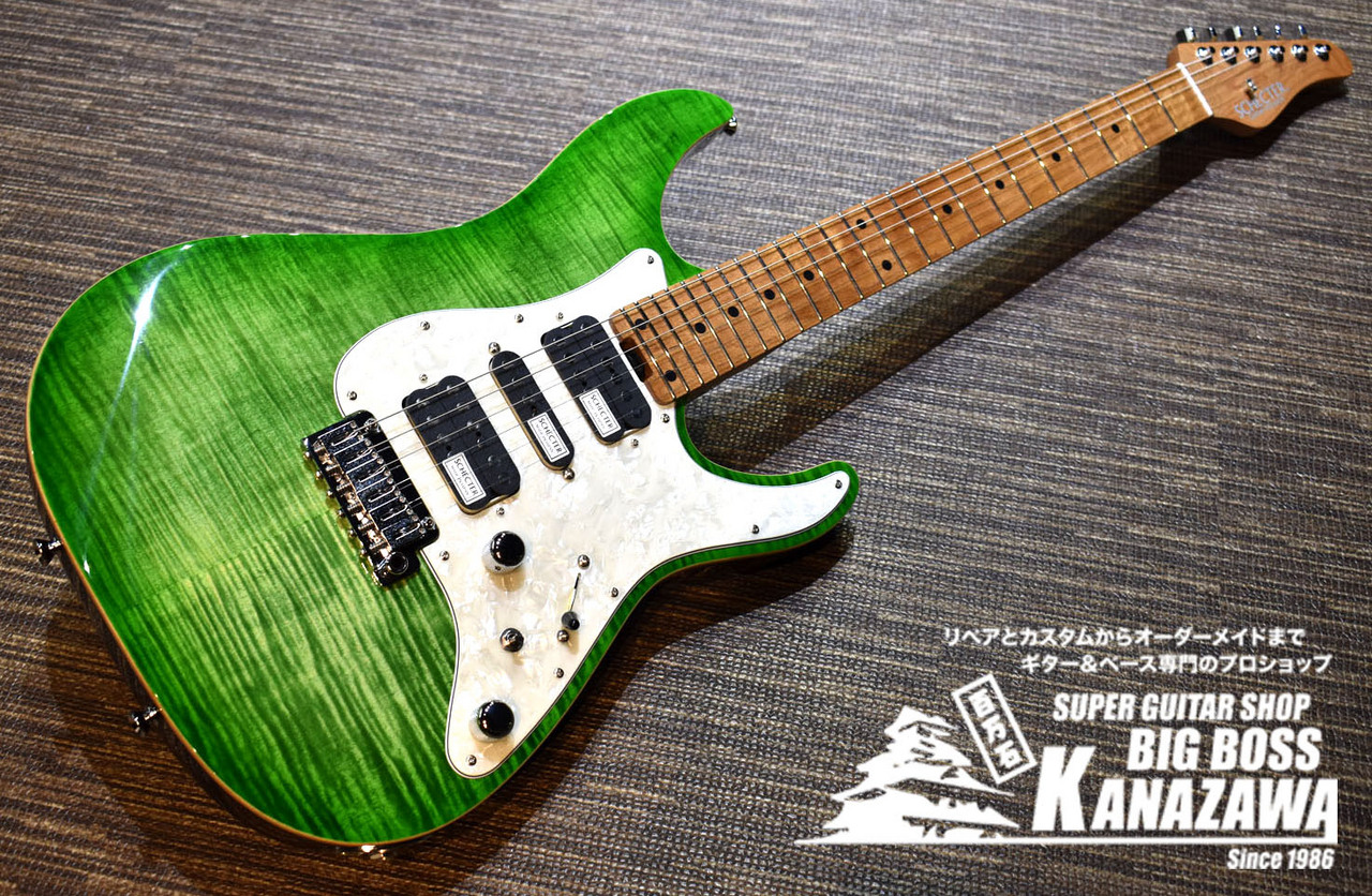 SCHECTER SD-2-24-AL-VTR-FM/LGB/RM【限定!ローストメイプルネック!】（新品/送料無料）【楽器検索デジマート】