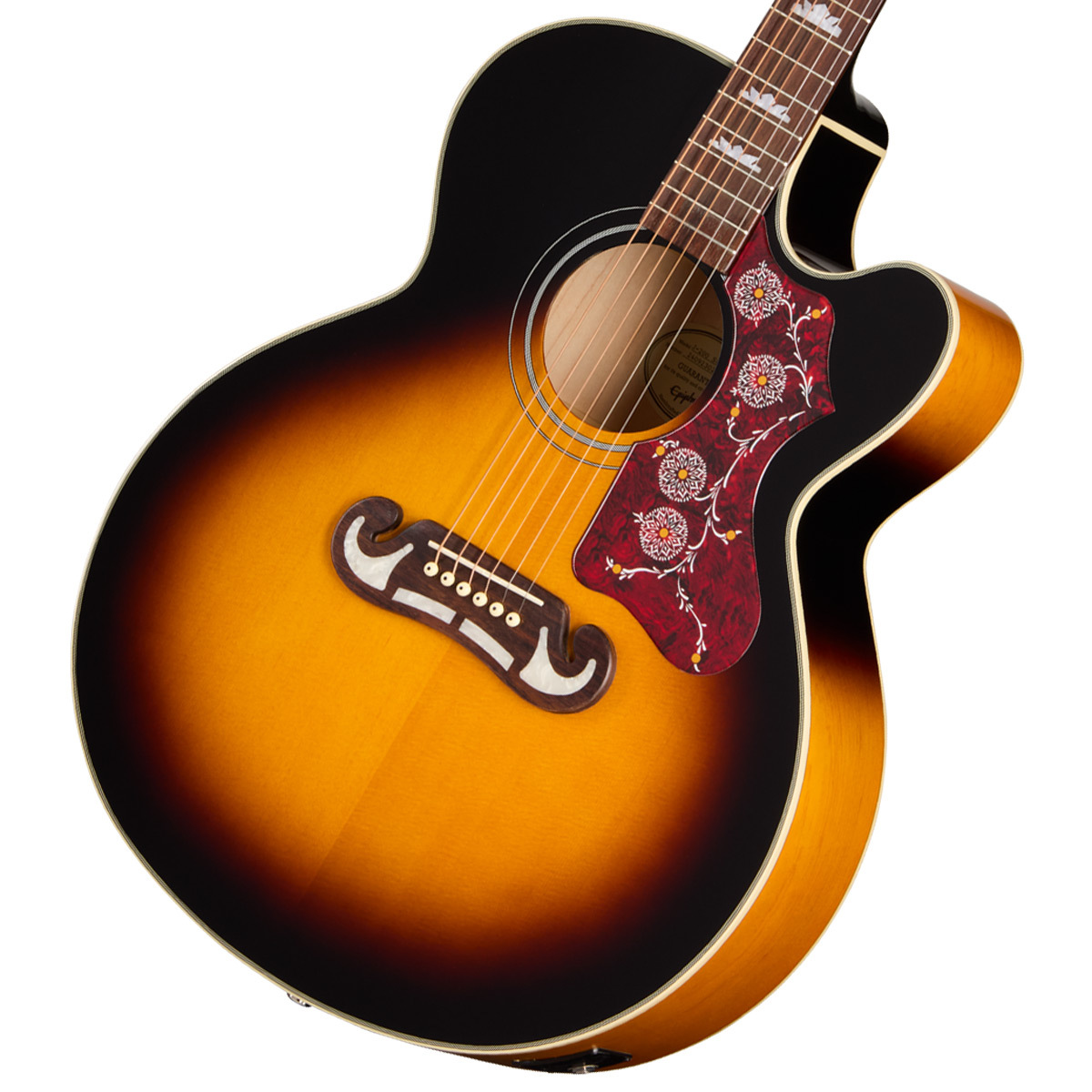 Epiphone Studio Collection J-200 Studio EC Vintage Sunburst