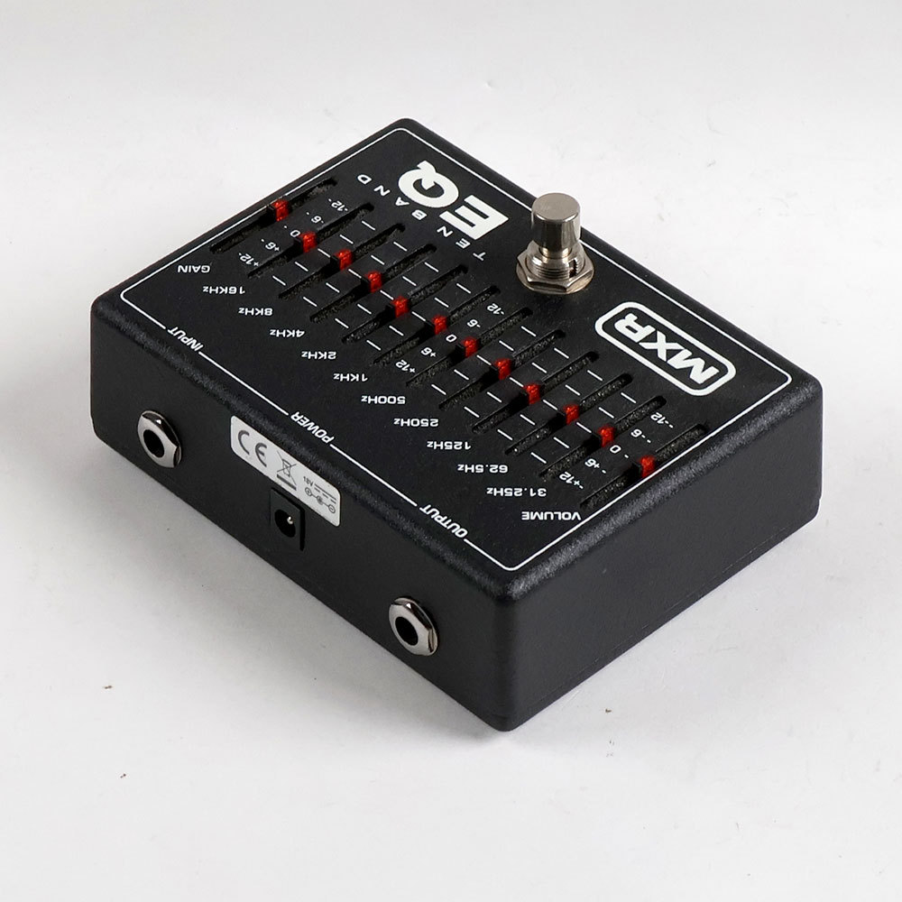 MXR m108 Ten Band EQ グラフィックイコライザー　グライコ 20201113 MXR ten band graphic equalizer - Guitar Stuff Blog