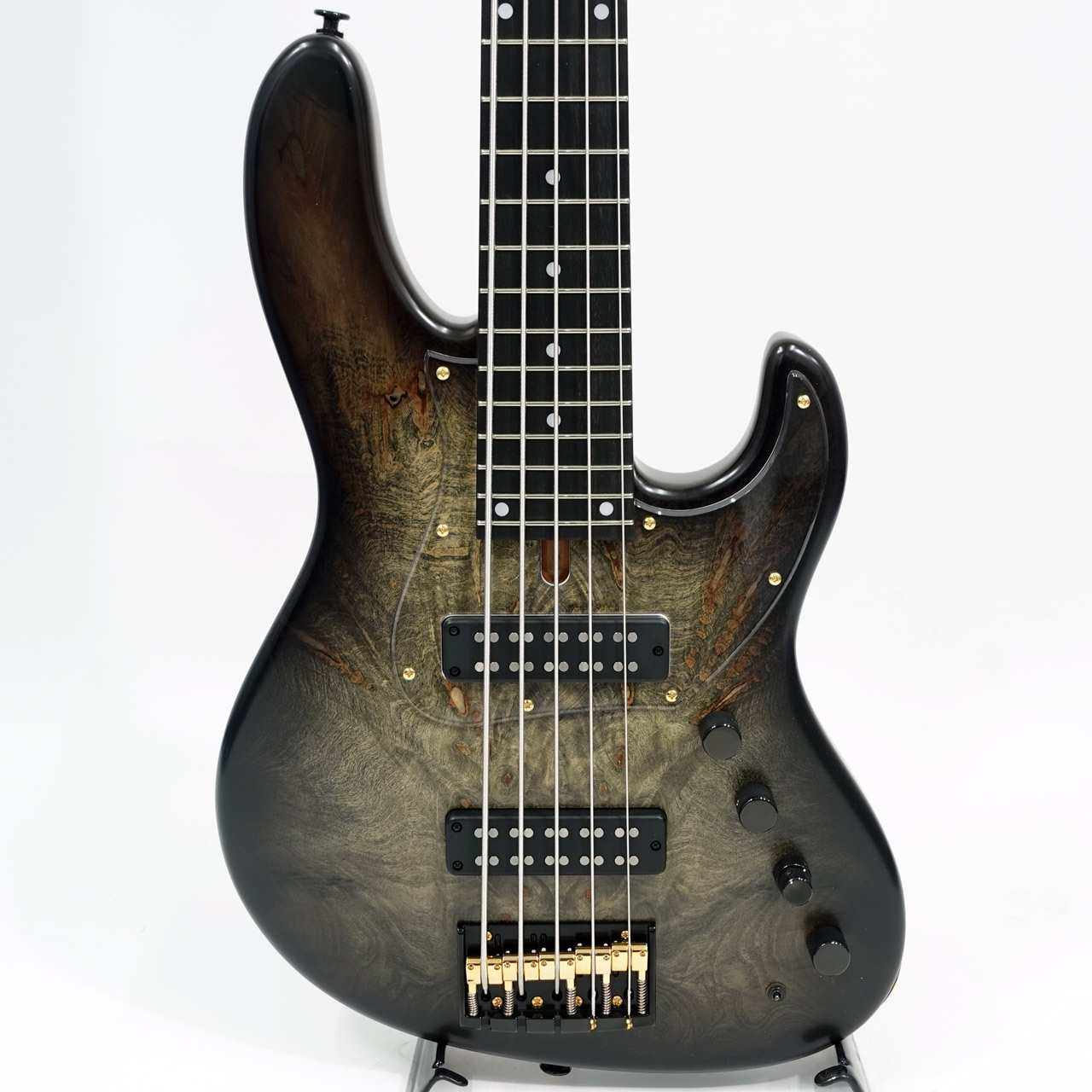 momose MJ Five24 AC BEB Buckeye Burl / Black-Burst-MAT