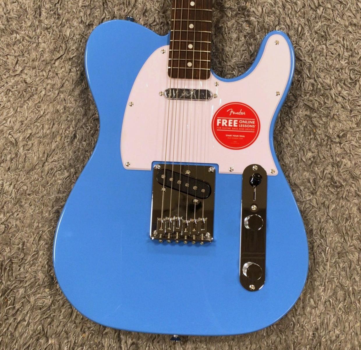 Squier by Fender Sonic Telecaster California Blue / Laurel（新品