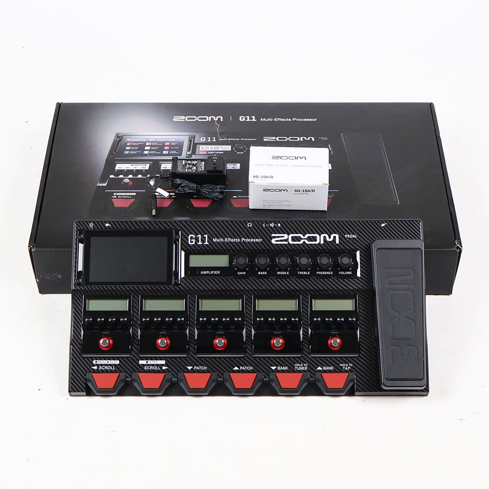 ZOOM 【中古】 マルチエフェクター ZOOM G11 ギターマルチエフェクター
