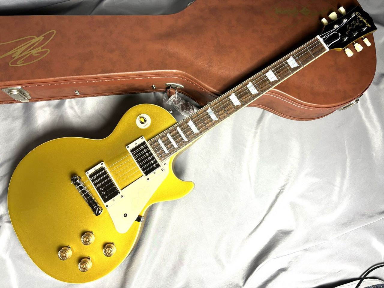 Epiphone Tak Matsumoto 1955 Les Paul Standard Antique Gold エレキ