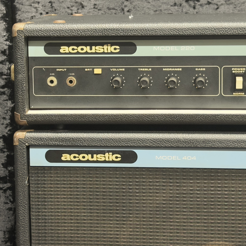 Acoustic Model 220 ベース用アンプ acoustic MODEL 220 | 白くま