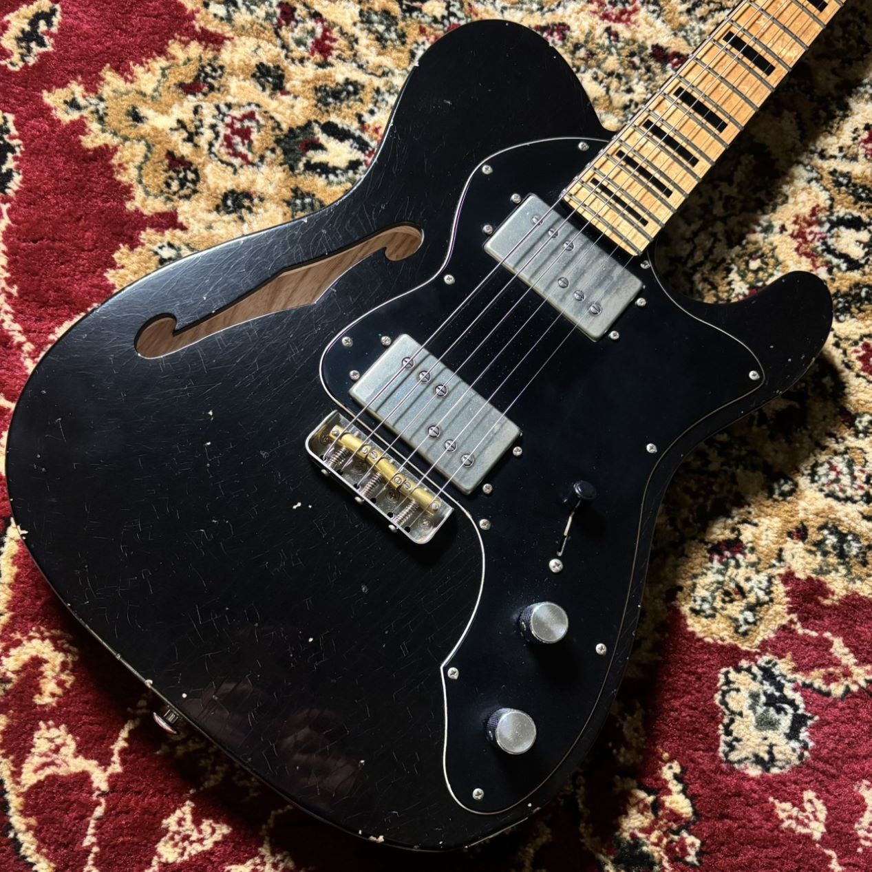 ギター Black Smoker TM DELTA-C WH BLACK Black Smoker 【新品特価品】 TRAD MASTER SERIES DELTA-C WH