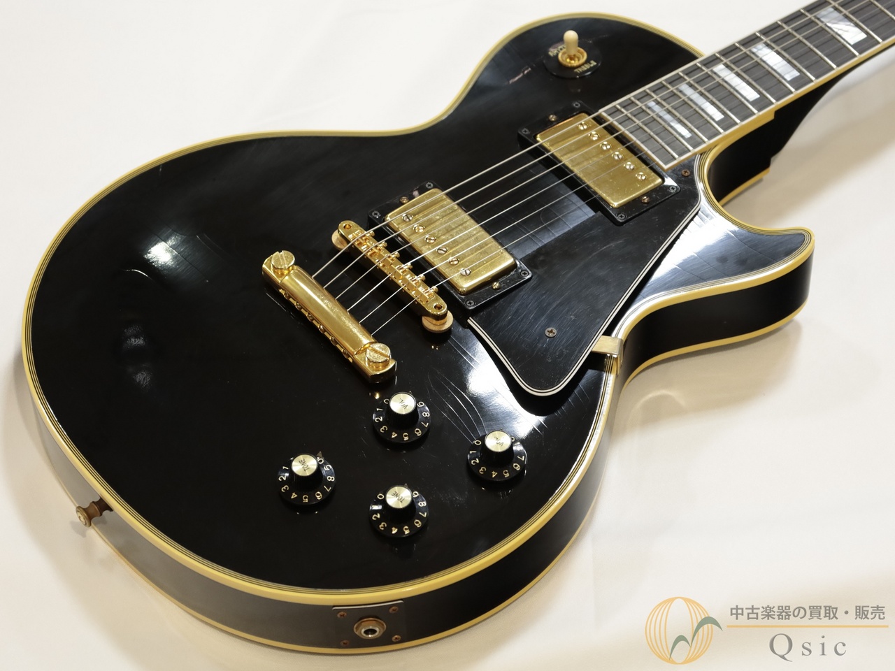 Gibson Custom Shop Murphy Lab 1968 Les Paul Custom Ebony Ultra