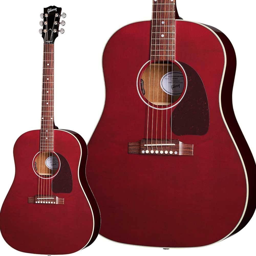 James JE450 エレアコギター　赤 Gibson J-45 Standard Wine Red Gloss エレアコギター（新品