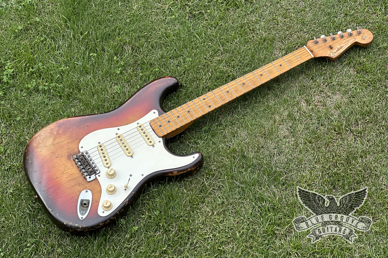 激鳴り個体 75万円相当 1959 Stratocaster ストラップ付 Fender 1959 Stratocaster（ビンテージ）【楽器検索デジマート】