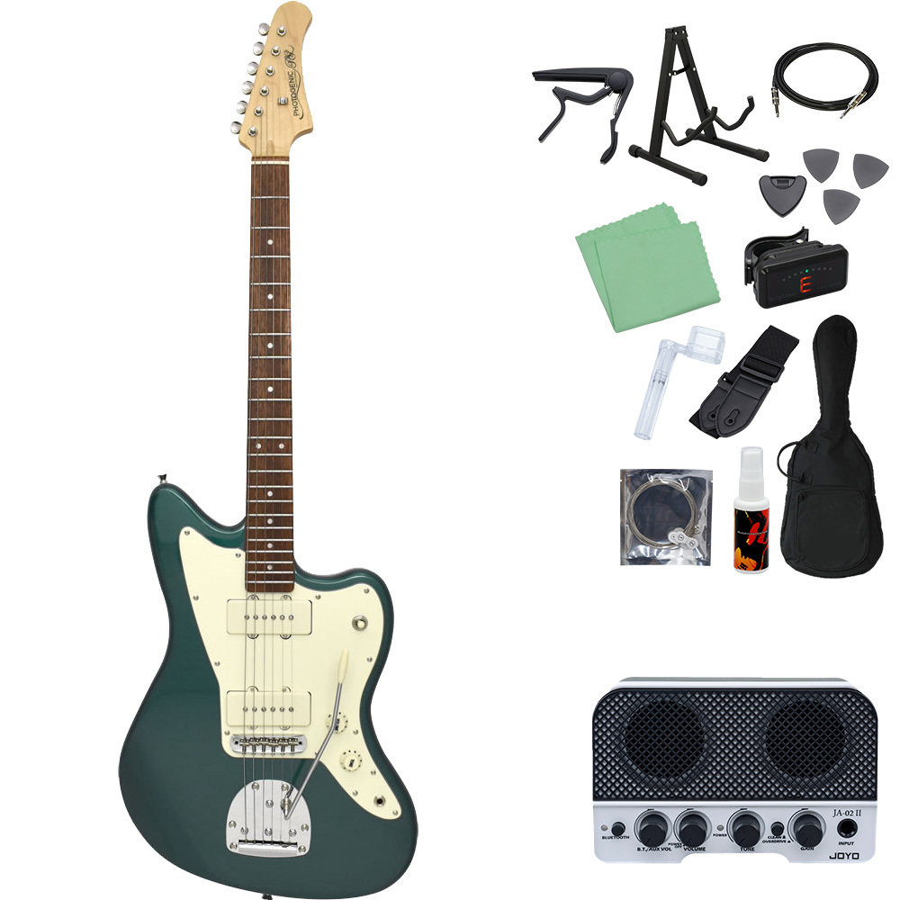 Photogenic JM-220 エレキギター初心者14点セット【Bluetooth搭載