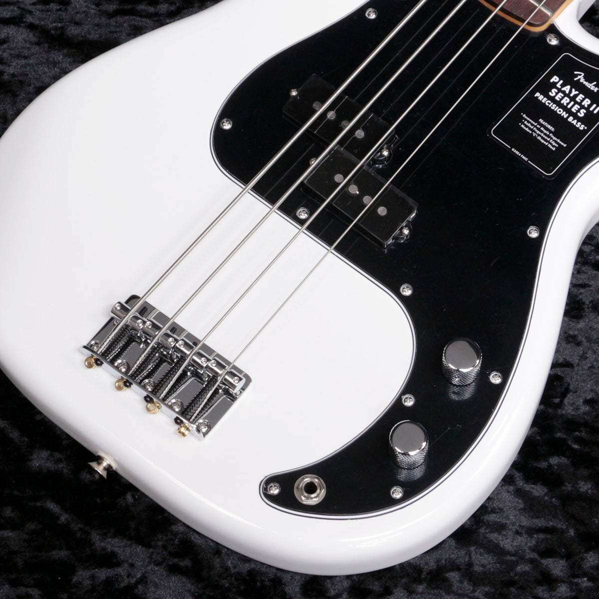 Fender Player II Precision Bass Rosewood Fingerboard Polar White