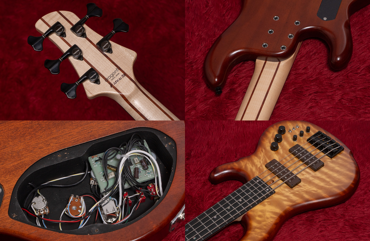 dragonfly CHB5/345 CUSTOM Q.MAPLE/A.MAHOGANY AMBER BURST 4.210kg