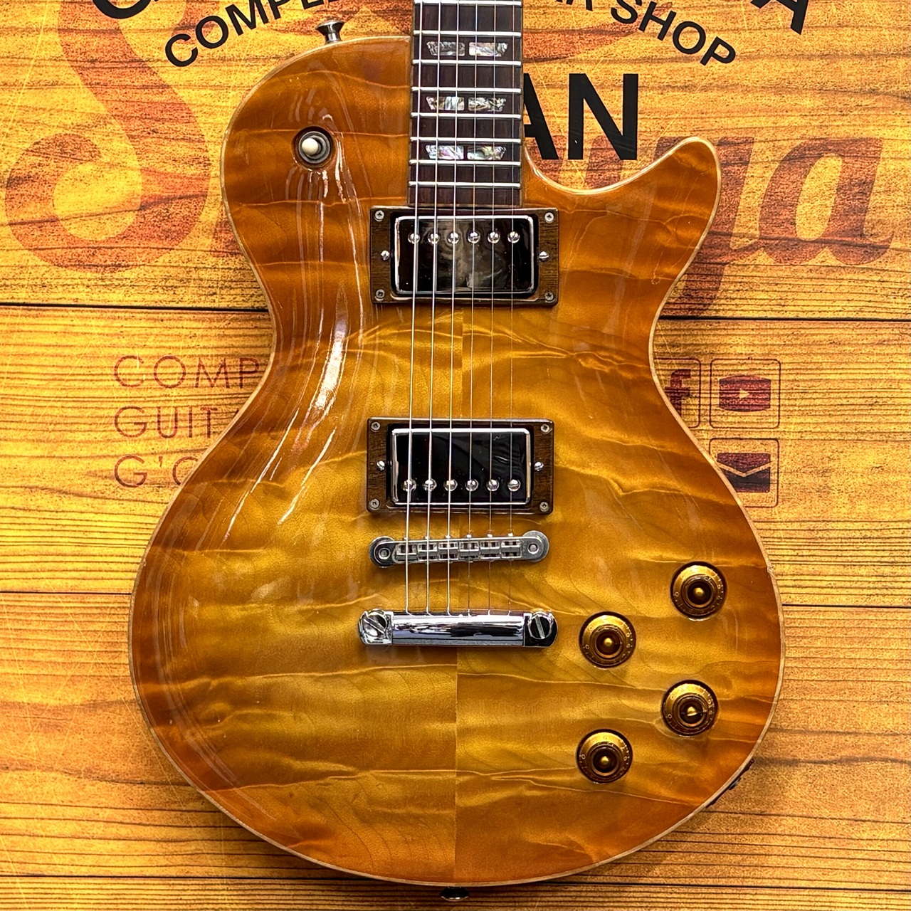ギター History SH-L2 HISTORY SH-L2 Antique Burst w/Bare Knuckle PU ≒4.25kg【2002年製
