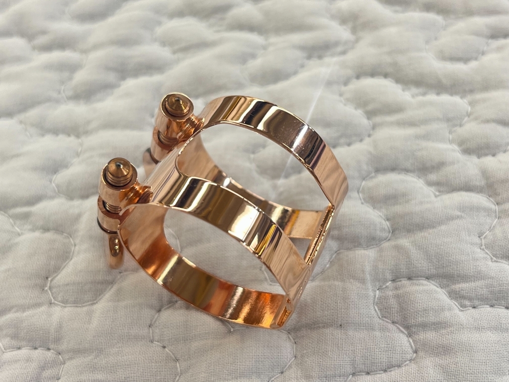 BONADE 逆締めPGP アルトサックスリガチャー 【中古】【サックス専門店