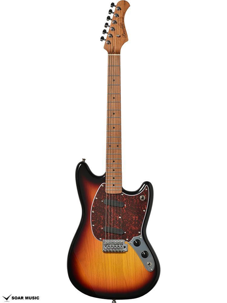 美品 Bacchus バッカス BMS-1R Mustang サンバースト Bacchus バッカス BMS-1-RSM/M-TTPG 3TS(3トーンサンバースト) べっ甲