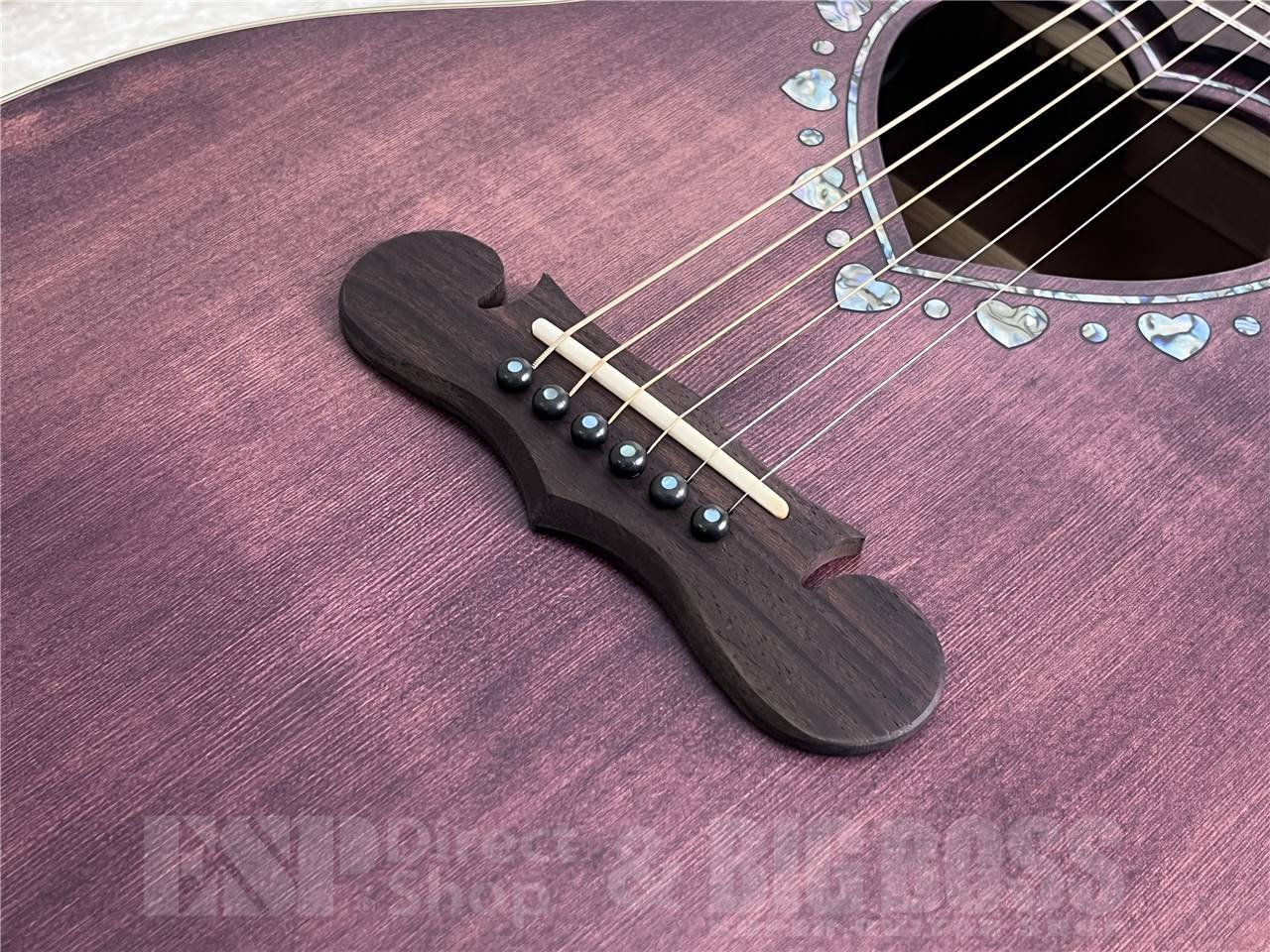 Zemaitis CAF-90HCW (Purple /Abalone)（新品/送料無料）【楽器検索