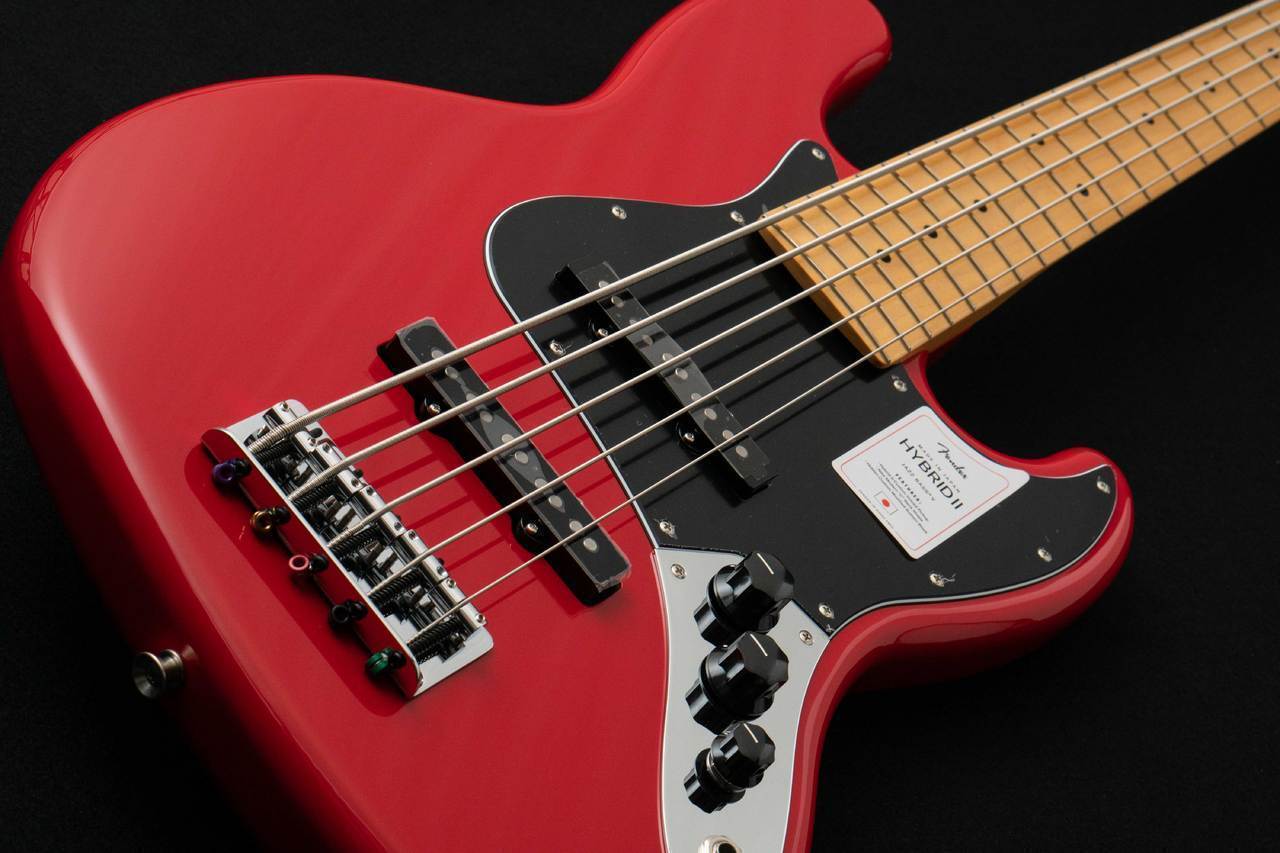 Fender Made in Japan Hybrid II Jazz Bass V Maple Fingerboard