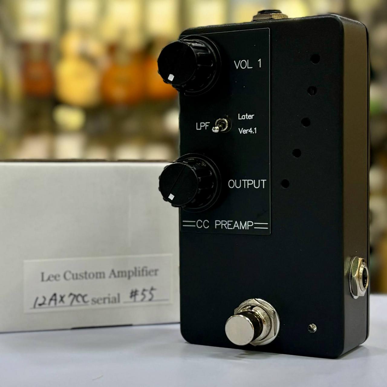 Lee Custom Amplifier 12AX7CC/真空管ブースター、プリアンプ・ペダル