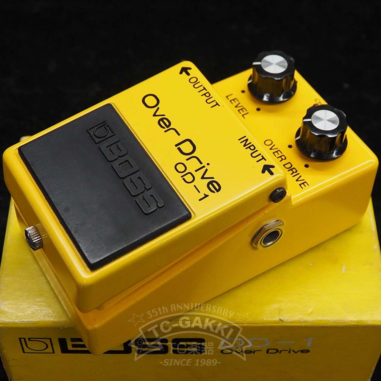 ギター boss OD-1 TL4558P BOSS OD-1 Over Drive (Silver Screw/JAPAN/TL4558P