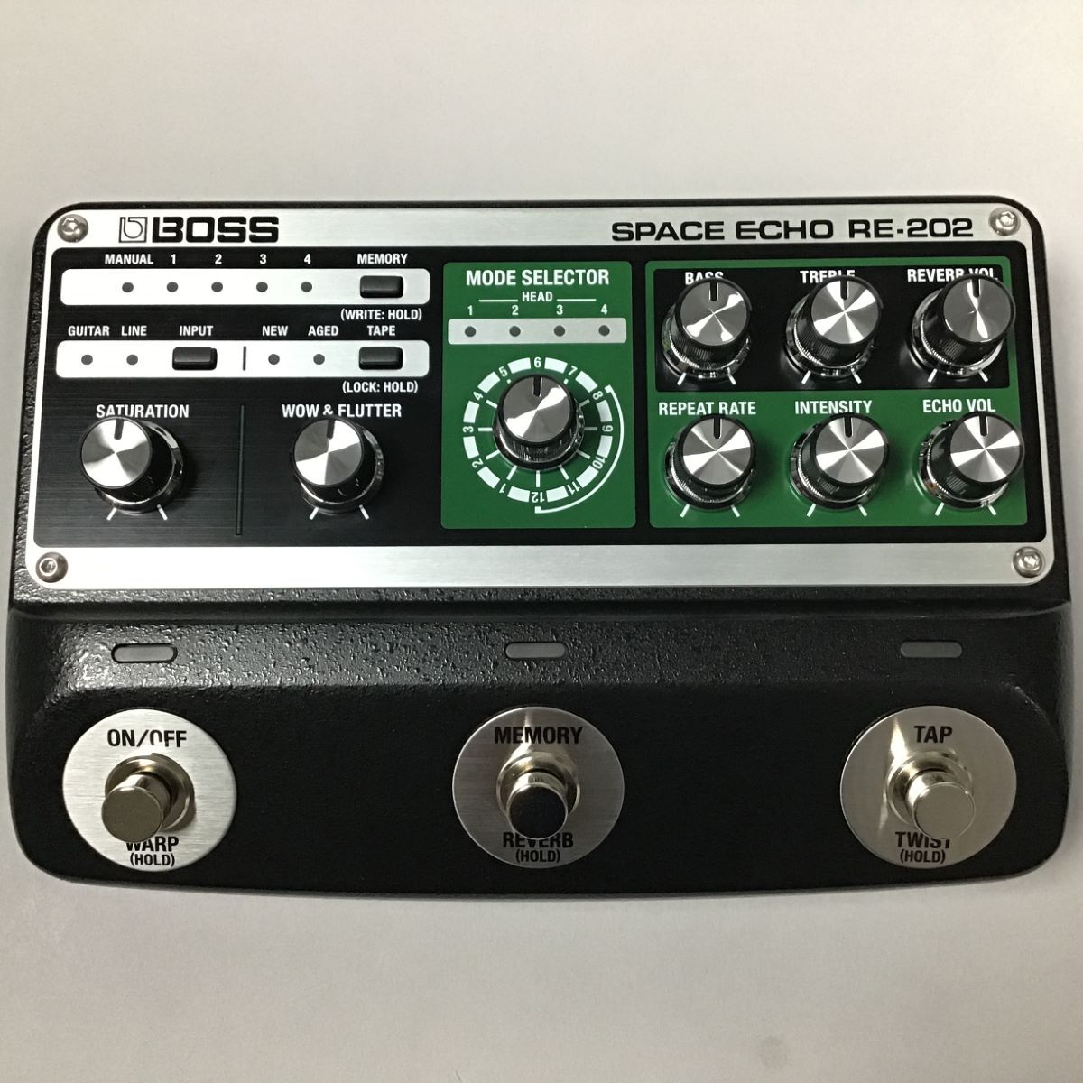 パターン BOSS Space Echo RE-202 テープエコー ディレイ リバーブ