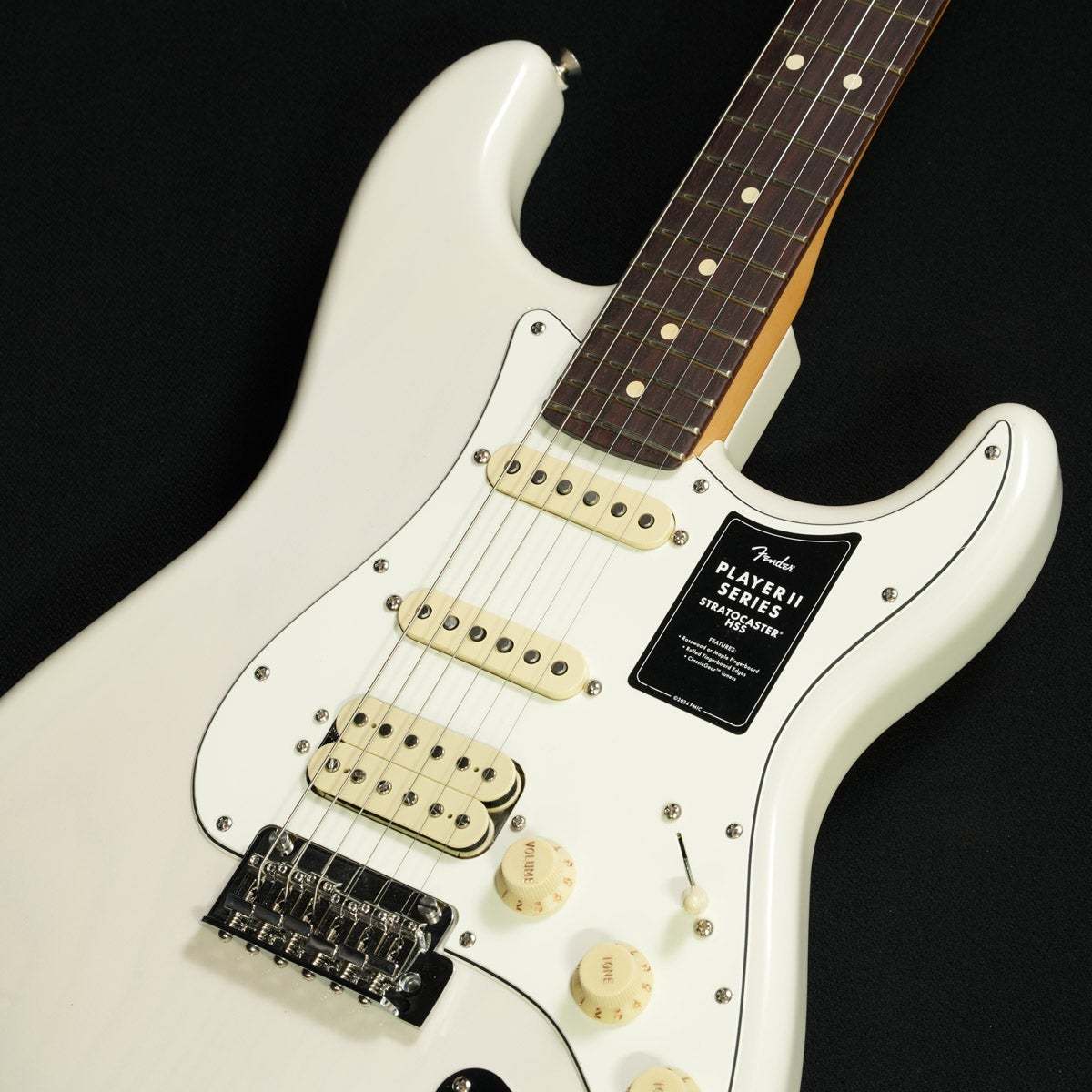 Fender Player II Stratocaster HSS White Blonde Chambered Ash ≪S/N