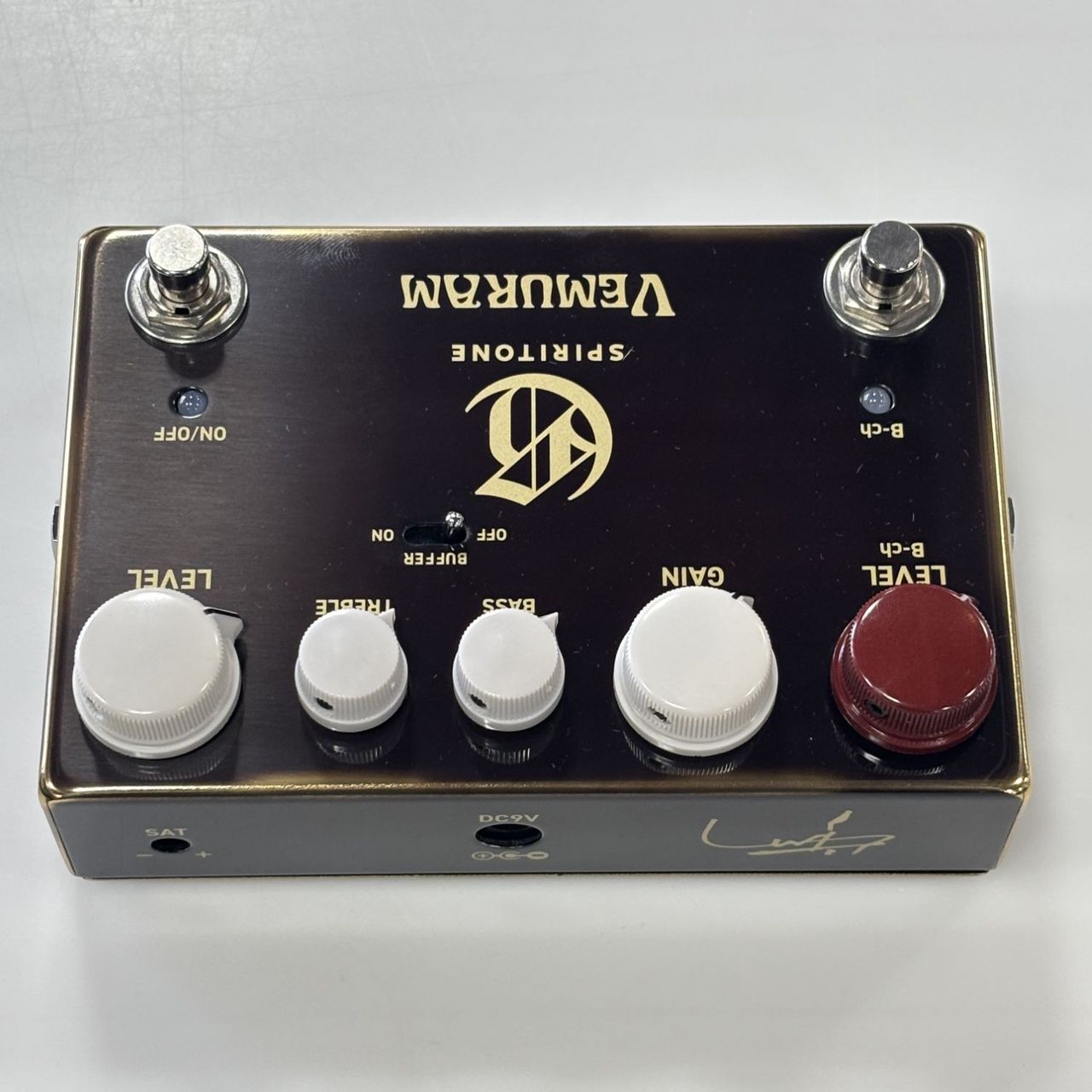 VEMURAM SPIRITONE Charシグネチャー オーバードライブペダル【S/N