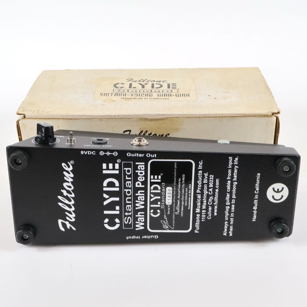 Fulltone Clyde Deluxe ワウペダル 箱付き　中古 Fulltone 【中古】 フルトーン Fulltone CLYDE Standard Wah Wah Pedal