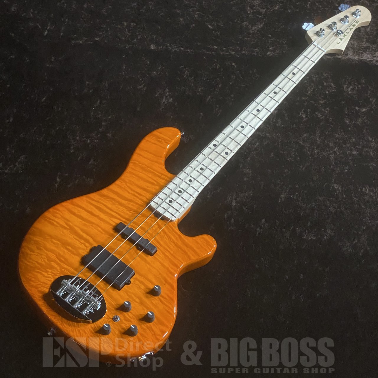 Lakland SL44-94 Deluxe【Amber Translucent】（新品/送料無料）【楽器