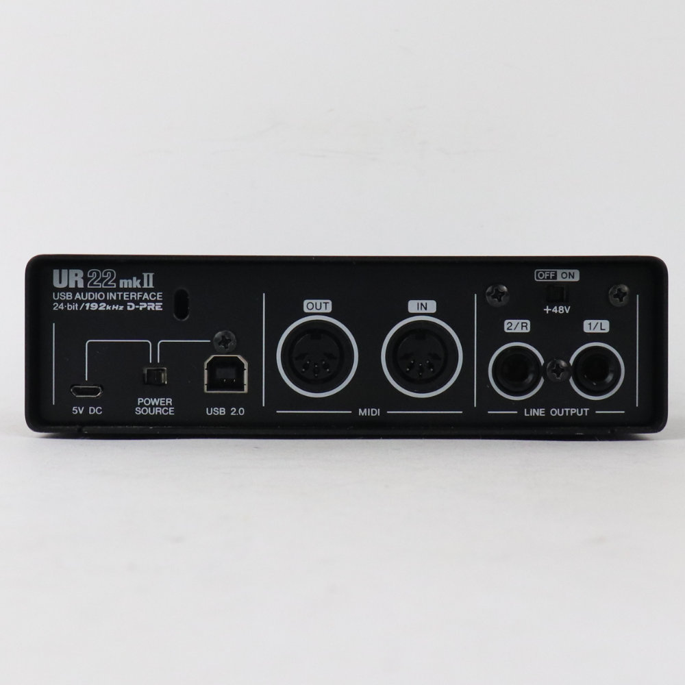 美品✨Steinberg UR22mkII オーディオインターフェース 中古品】Steinberg/USBオーディオインターフェイス/UR22MKII -DJ