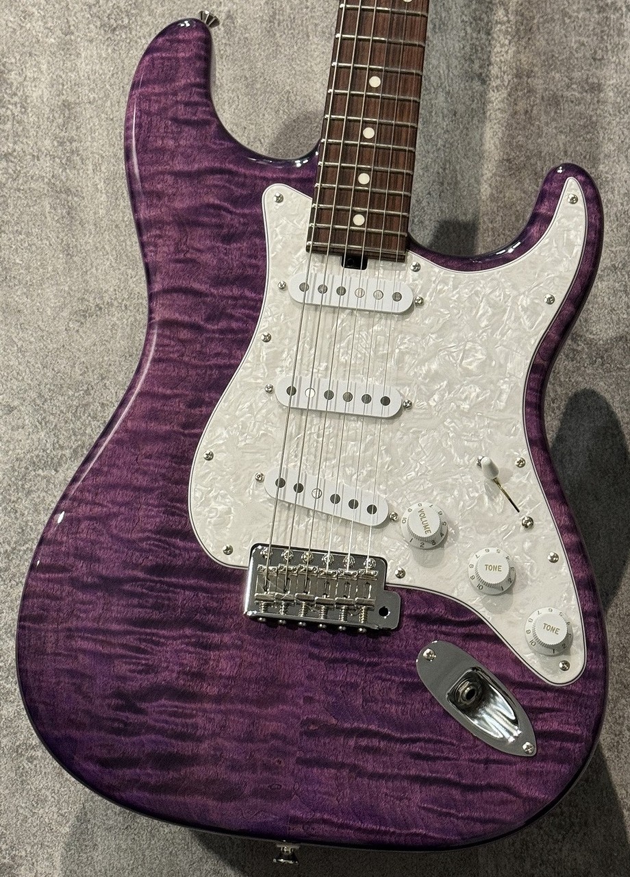 INDIE-エレキギター キルテッドメイプル INDIE-エレキギター キルテッドメイプル