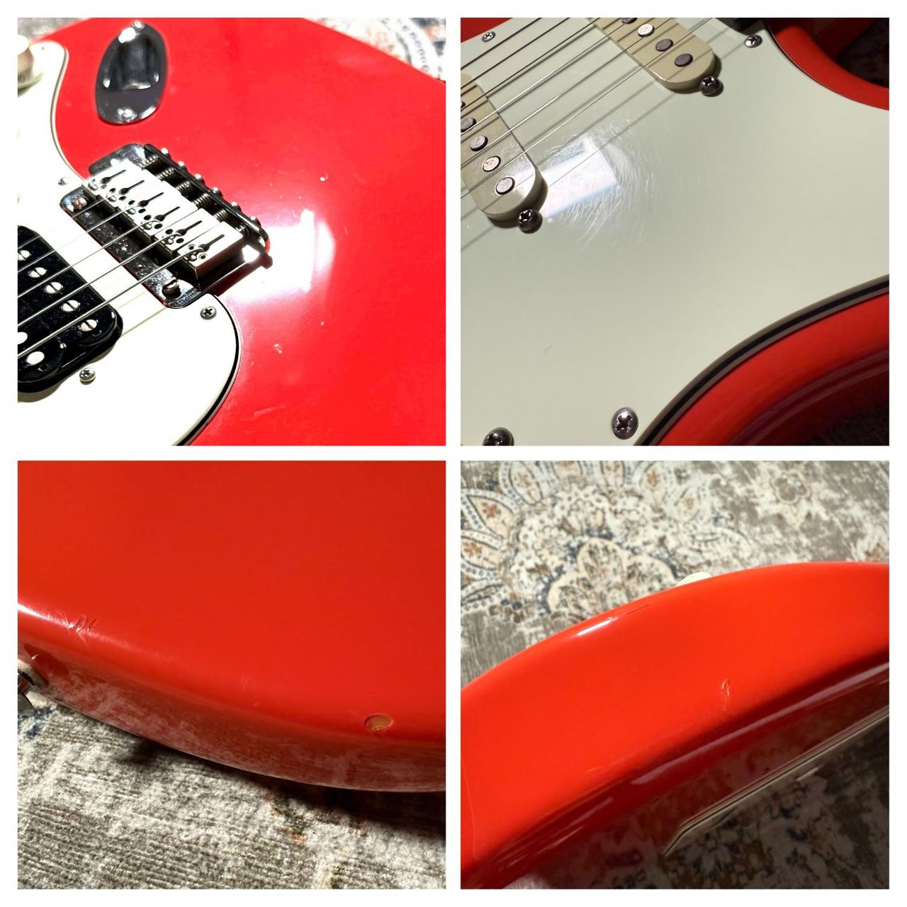 Suhr J.S.T Classic Fiesta Red / SSH MOD / 2004年製 / SN:3596