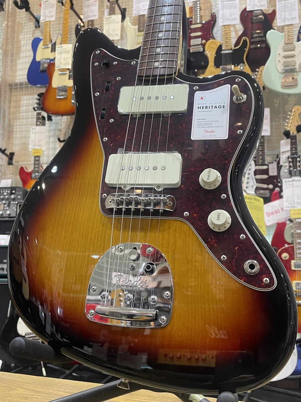 Fender HERITAGE 60S JAZZMASTER RW 3TS【イオンモール大和郡山店】（新品/送料無料）【楽器検索デジマート】