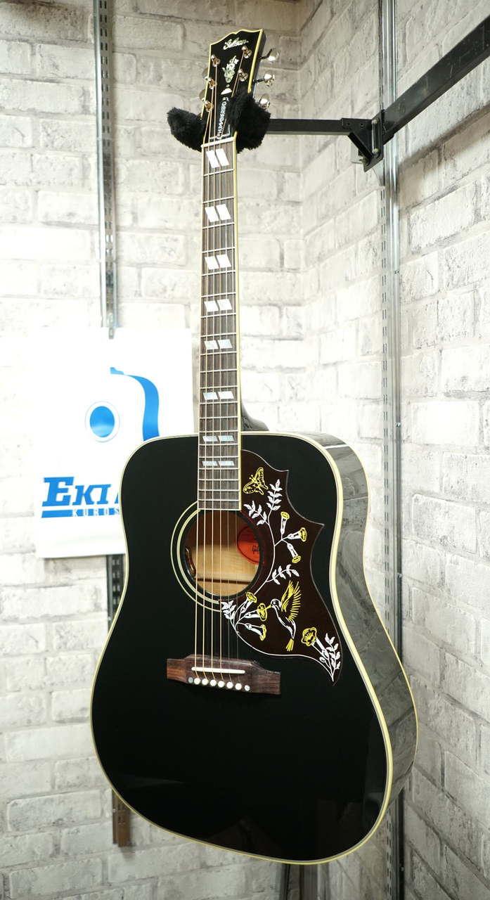 Gibson 【Greatest Hits Vo.2】Custom Hummingbird Torch -Ebony Gloss