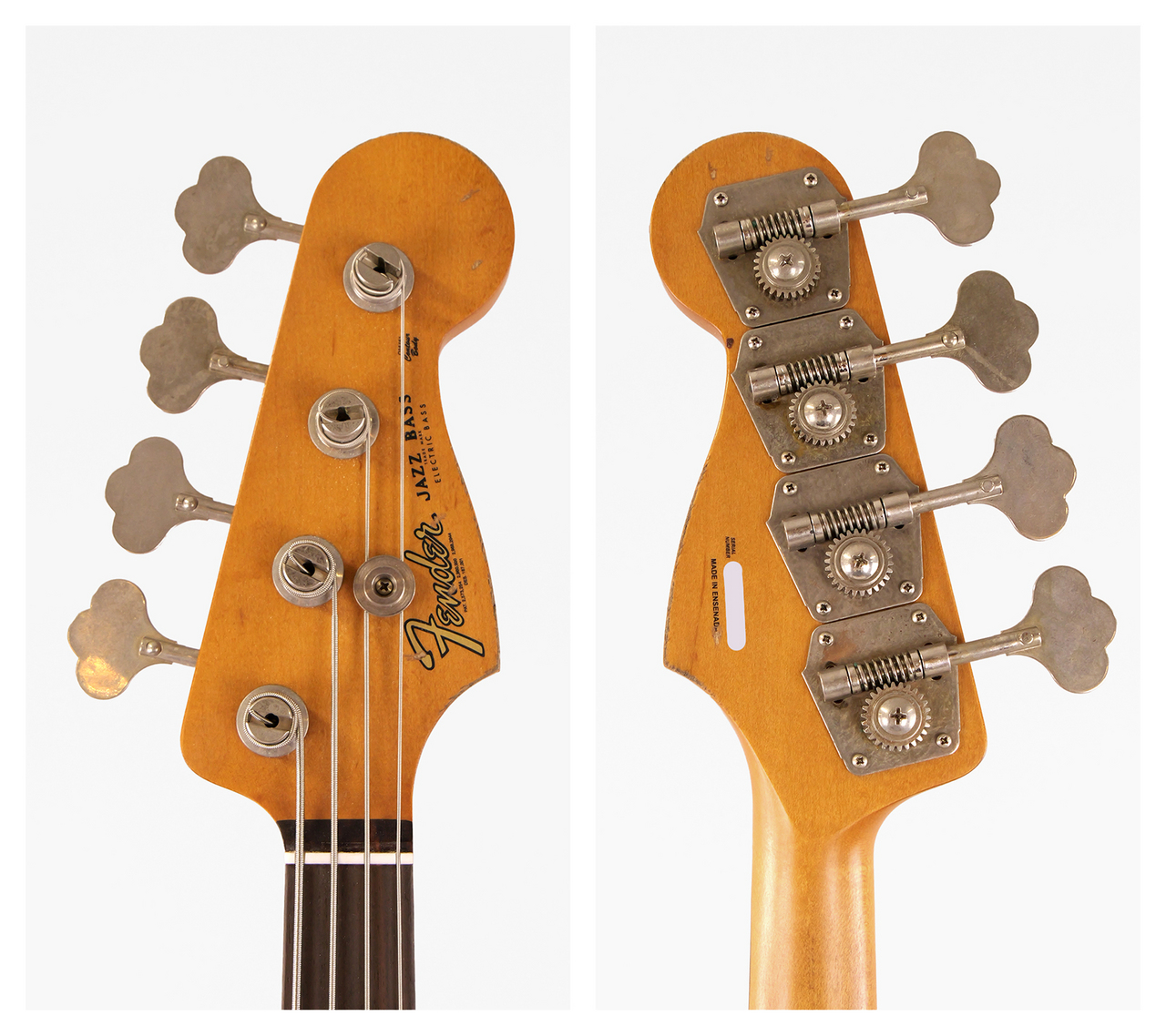 ベース Fender RoadWorn JazzBass Fender Flea Jazz Bass (Roadworn Shell Pink)（新品/送料無料