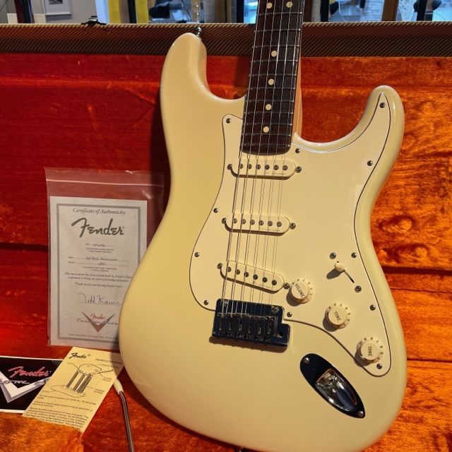 Fender Custom Shop Jeff Beck Stratocaster Olympic White by Todd  Krause【御茶ノ水FINEST_GUITARS】（中古/送料無料）【楽器検索デジマート】