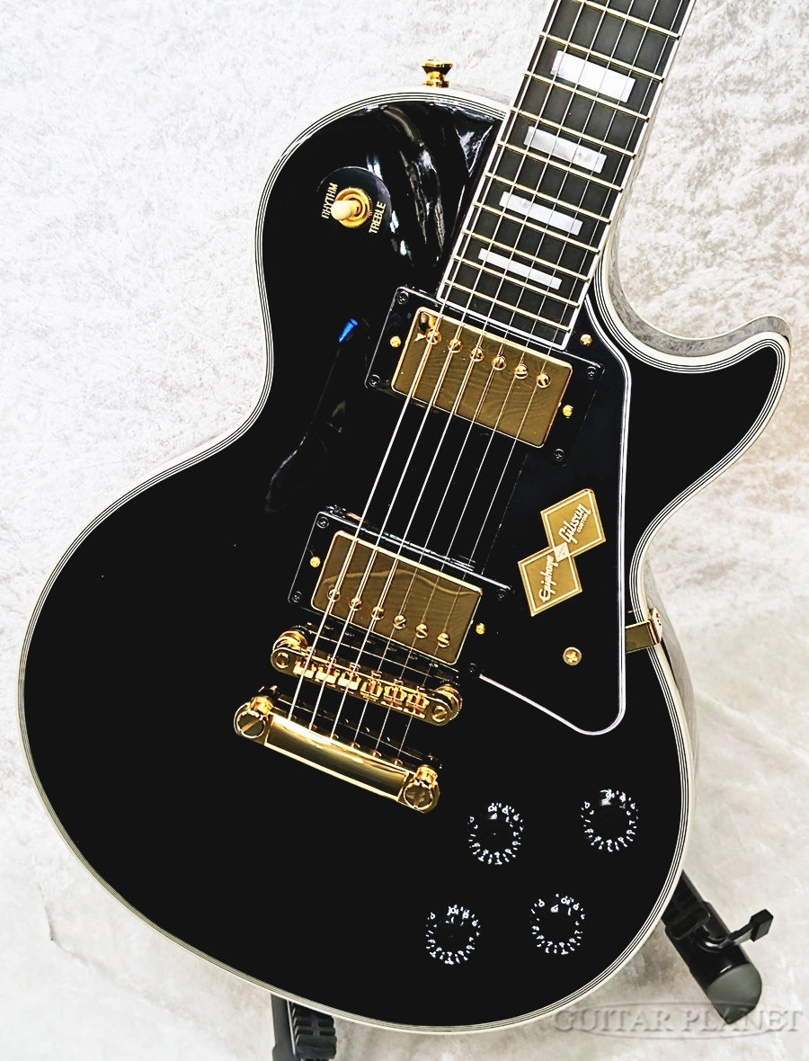 Epiphone Inspired by Gibson Custom Les Paul Custom -Ebony Epiphone Inspired by Gibson Custom Les Paul Custom -Ebony