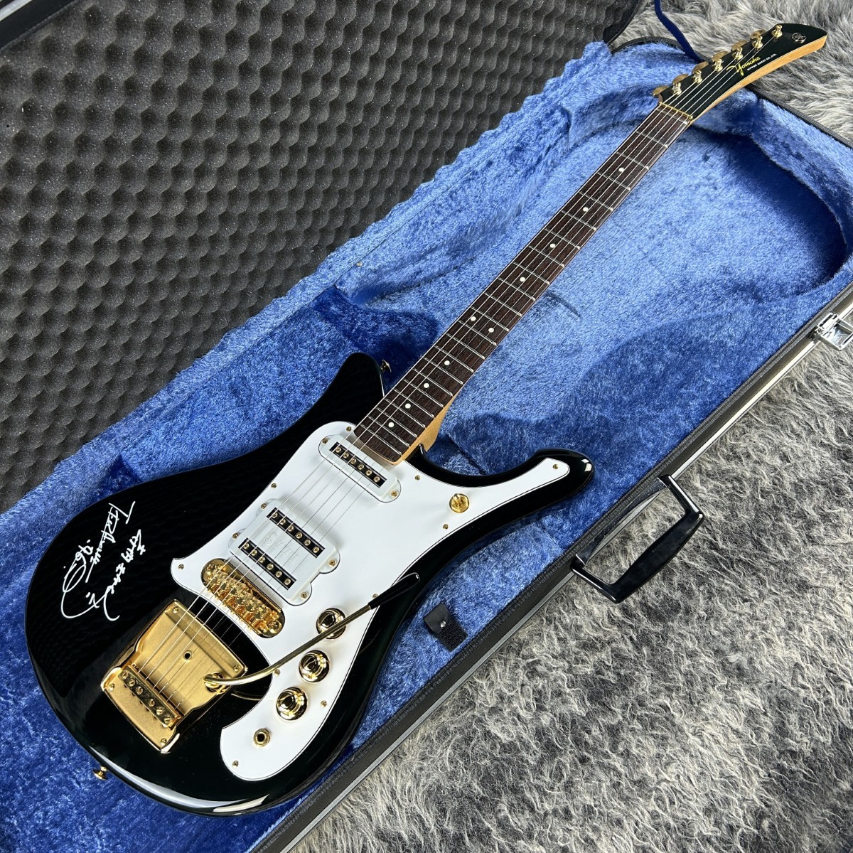 完全調整済 YAMAHA SG-7AS 30周年記念限定モデル 送料込 YAMAHA SG-7AS 30th Anniversary Moss Green（中古/送料無料）【楽器