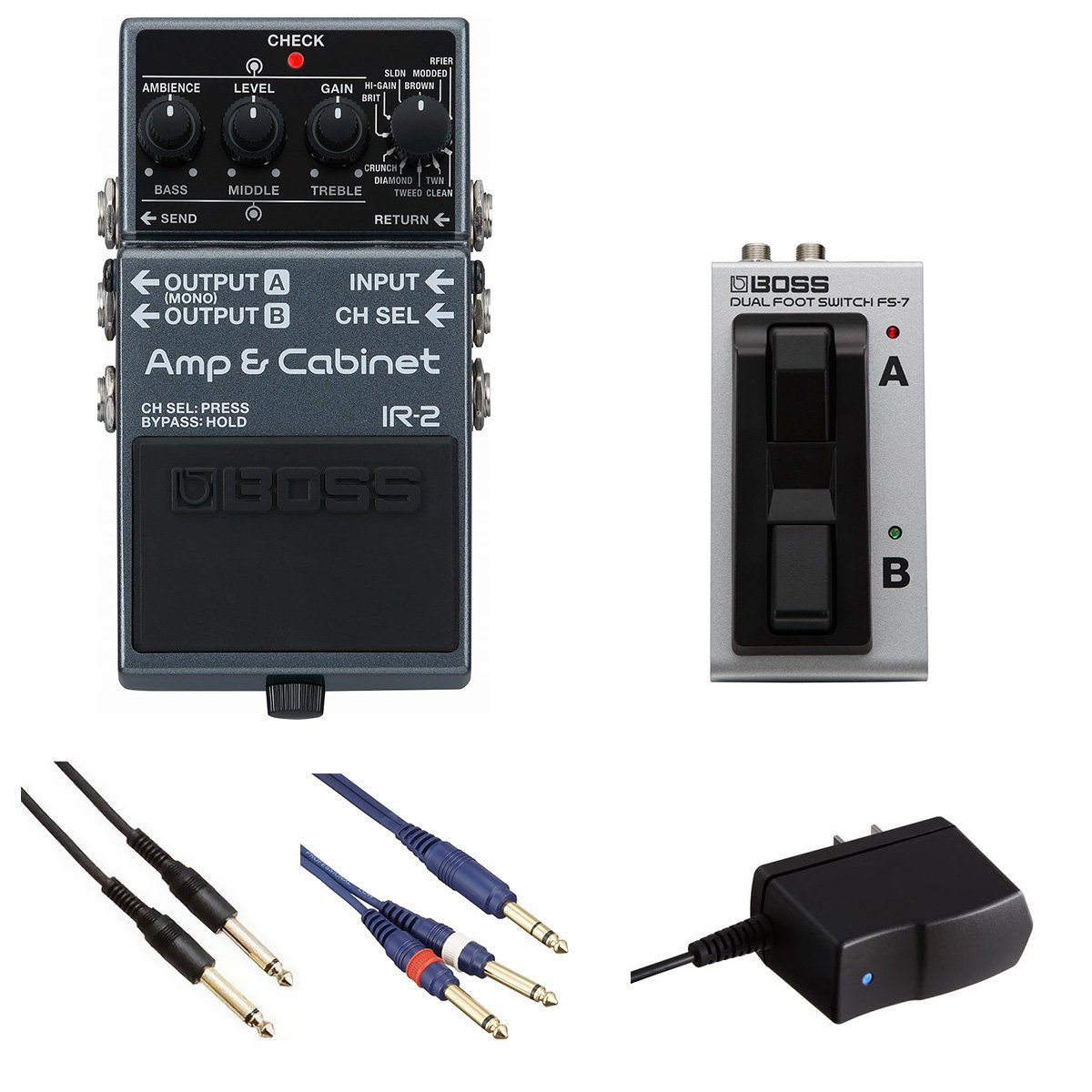 BOSS IR-2 Amp & Cabinet[自由自在にサウンドメイクセット] FS-7 PSA